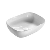 Globo T-Edge 500 Soft Rectangular Above Counter Basin