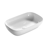 Globo T-Edge 600 Soft Rectangular Above Counter Basin