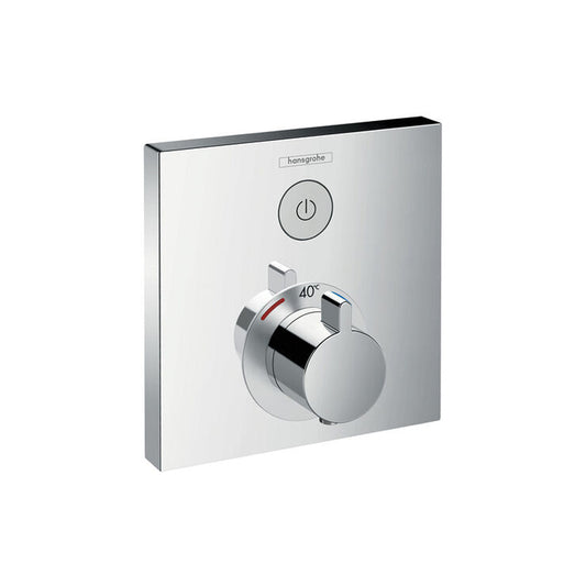 Hansgrohe ShowerSelect Thermostatic Mixer with On/Off Button