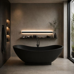 Pietra Bianca Mango Freestanding Bath - 1800