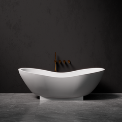 Pietra Bianca Mango Freestanding Bath - 1800