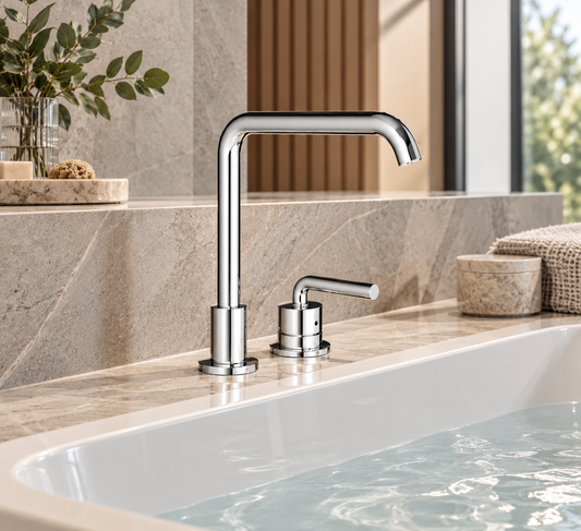Brodware Nanobar Bath Hob mounted Mixer Set