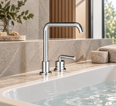 Brodware Nanobar Bath Hob mounted Mixer Set