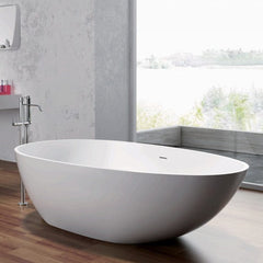 Pietra Bianca Olivia Freestanding Bath - 1600 & 1800