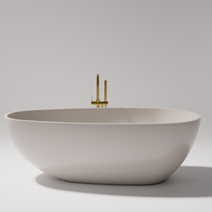 Pietra Bianca Olivia Freestanding Bath - 1600 & 1800