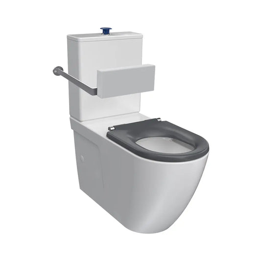 Parisi Ellisse Accessible BTW Toilet Suite with Backrest