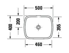 Duravit Qatego Above Counter Basin