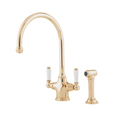Perrin & Rowe Ribble Kitchen Mixer with Spray Rinse