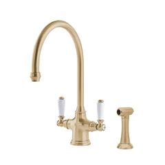 Perrin & Rowe Ribble Kitchen Mixer with Spray Rinse