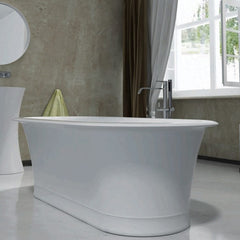Pietra Bianca Rome Freestanding Bath - 1800