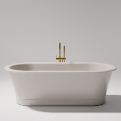 Pietra Bianca Rome Freestanding Bath - 1800