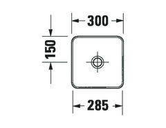 Duravit Sivida Square Above Counter Basin