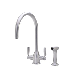 Perrin & Rowe Silverdale Kitchen Mixer with Spray Rinse