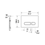 Duravit A1 ABS Flush Plate