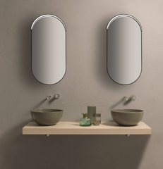 Globo T-Edge 370 Round Above Counter Basin