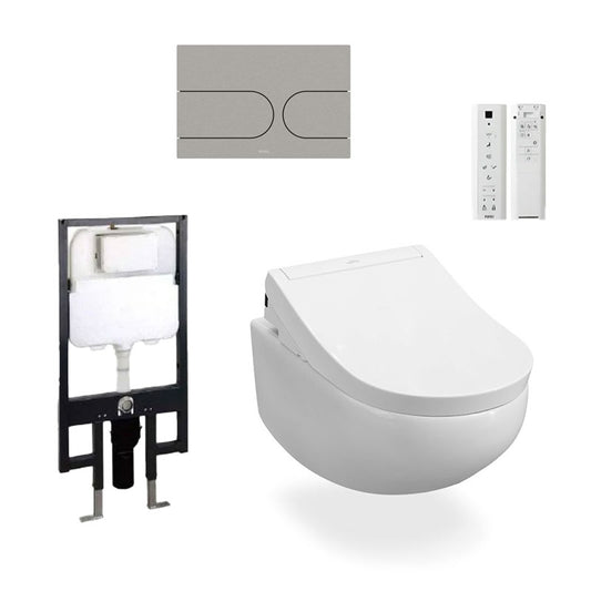 TOTO Hayon Wall Hung Toilet with S5 Washlet Package