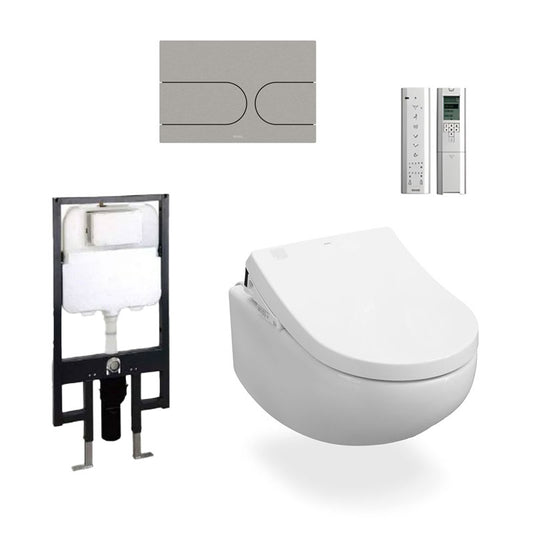 TOTO Hayon Wall Hung Toilet with S7 Washlet Package