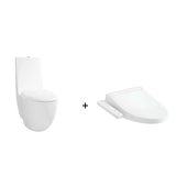 TOTO Le Muse Back To Wall Toilet Suite with C2 Washlet