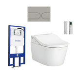 TOTO RW Wall Hung Toilet with Washlet Package