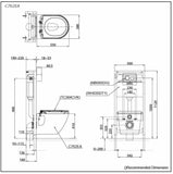 TOTO Basic+ Wall Hung Toilet