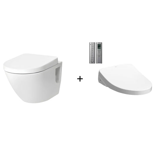 TOTO Basic+ Wall Hung Toilet with S7 Washlet