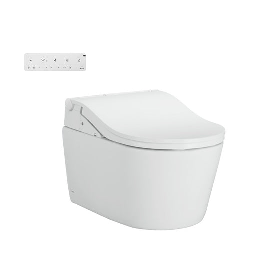 TOTO RW Wall Hung Toilet with Washlet Package - Matt White