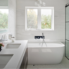 Victoria + Albert Eldon Back to wall Bath