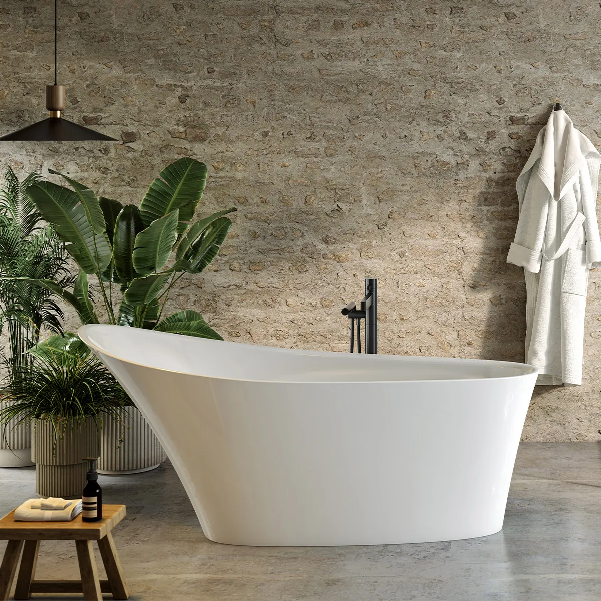Victoria+ Albert ledro freestanding bath lifestyle image