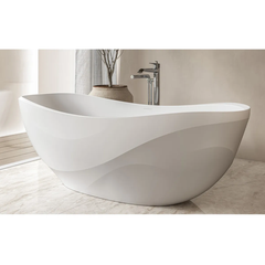 Victoria+ Albert Seros 1650 freestanding bath in bathroom