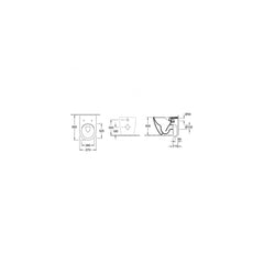 Villeroy & Boch Subway 2.0 — DirectFlush Wall Faced Toilet — Universal S & P Trap