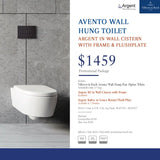 Villeroy & Boch Avento Wall Hung Toilet - Argent Package