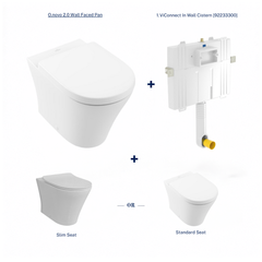 Villeroy & Boch O.novo 2.0 Promotional Package — Wall Faced Toilet + ViConnect Cistern