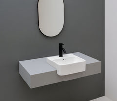 Studio Bagno Apartment 45 — Semi-Recessed Basin