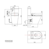 B&H Dara Back to Wall + TOTO S5 Washlet