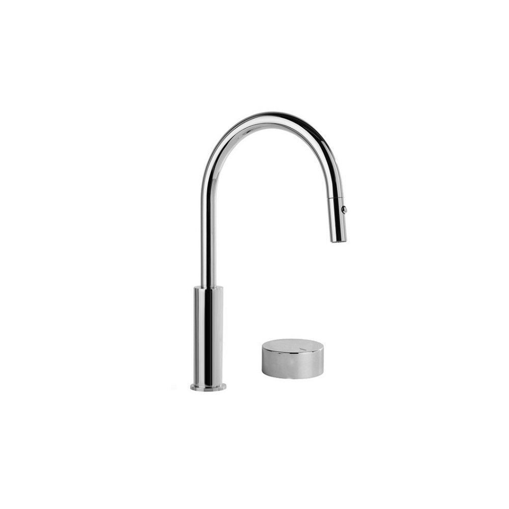  Brodware Halo Pullout Sink Mixer with Gooseneck Spout