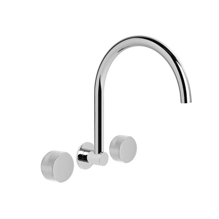 Brodware Halo X Wall Set with Swivel Spout