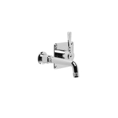 Brodware Industrica Wall Mixer Set with 185mm Spout