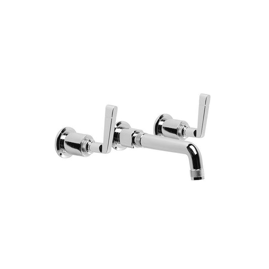 Brodware Industrica Wall Tap Set with 185mm Spout
