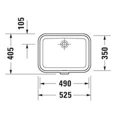 Duravit Soleil by Starck Undermount Basin
