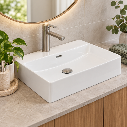 Argent Evo Neu 500 Rectangular Above Counter Basin