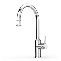 Faucet Strommen Cascade Curved Sink Mixer with Pull Out