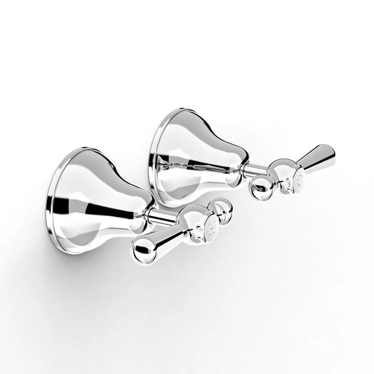 Faucet Strommen Cascade Wall Taps with CD Lever