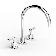 Faucet Strommen Chisel D Bath Tap Set with Lever Handles