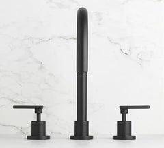 Faucet Strommen Chisel D Sink Tap Set with Lever Handles