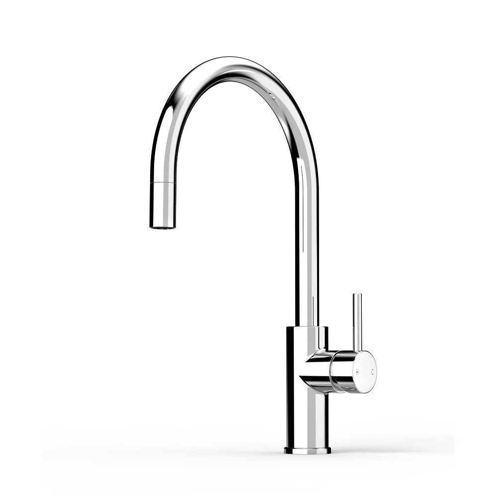 Faucet Strommen Pegasi M Curved Sink Mixer with Pull Out