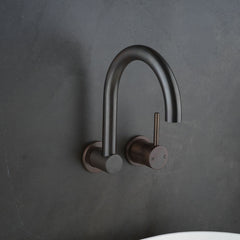 Faucet Strommen Pegasi M Wall Swivel Basin Mixer Set