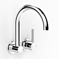 Faucet Strommen Pegasi M Wall Swivel Basin Mixer Set