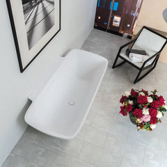 Faucet Strommen Silkstone Elbe Wall Bath 1740