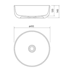 Faucet Strommen Silkstone New Henge Basin
