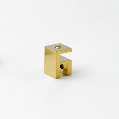 Faucet Strommen Square Shower Over-Panel Fitting - Glass to Glass
